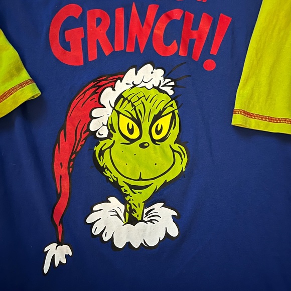 Dr Seuss the Grinch nighty women's small festive comfy oh sooo cute 100% cotton - Picture 4 of 8